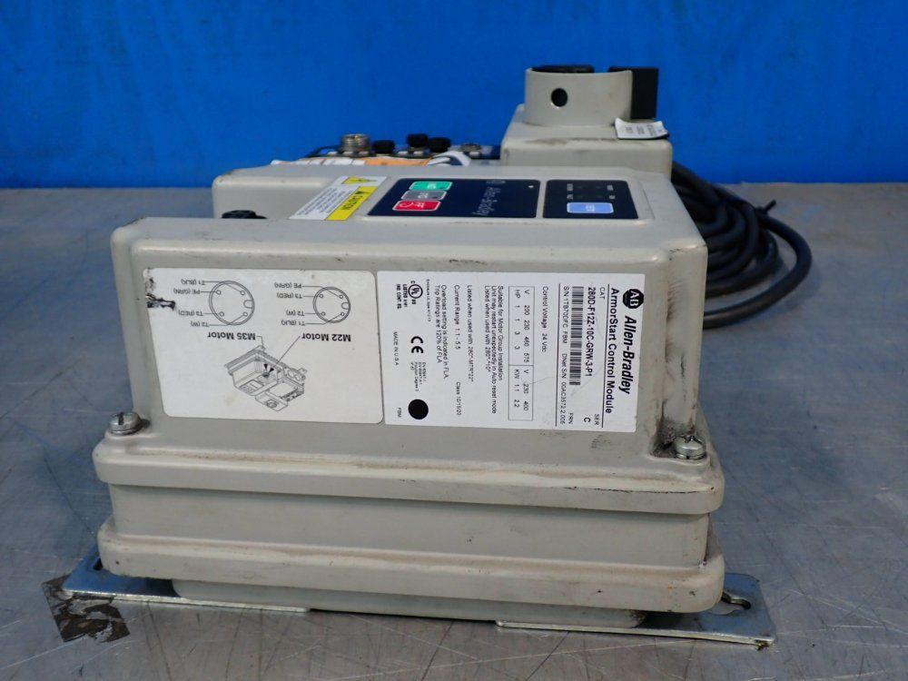 Allen-bradley 3 Hp Armorstart Distributed Motor Controller - 280d-f12z-10c-grw-3-p1