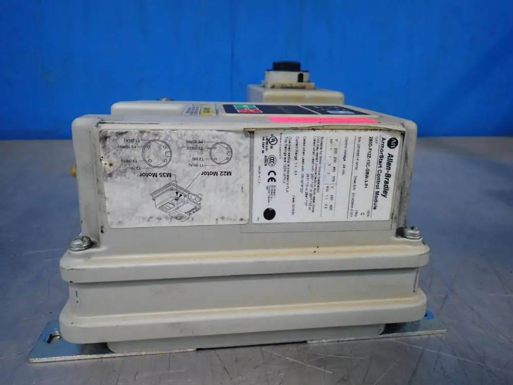 Allen-bradley 3 Hp Armorstart Distributed Motor Controller - 280d-f12z-10c-grw-3-p1