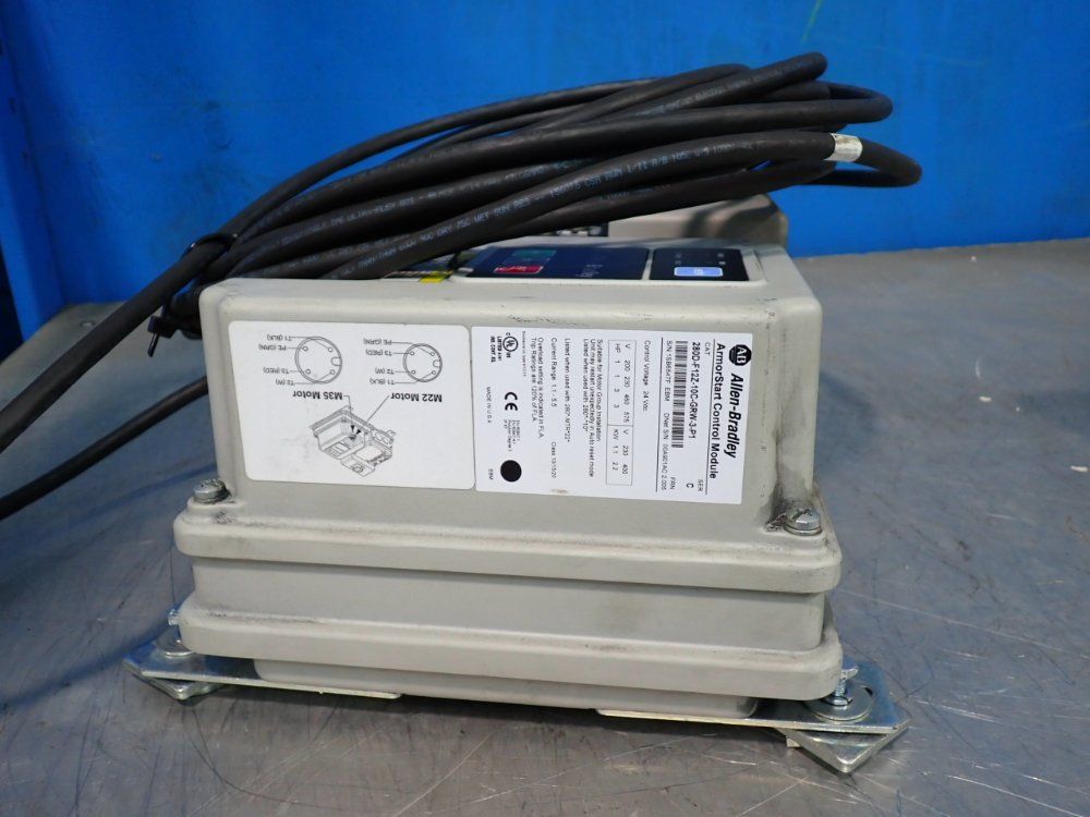 Allen-bradley 3 Hp Armorstart Distributed Motor Controller - 280d-f12z-10c-grw-3-p1