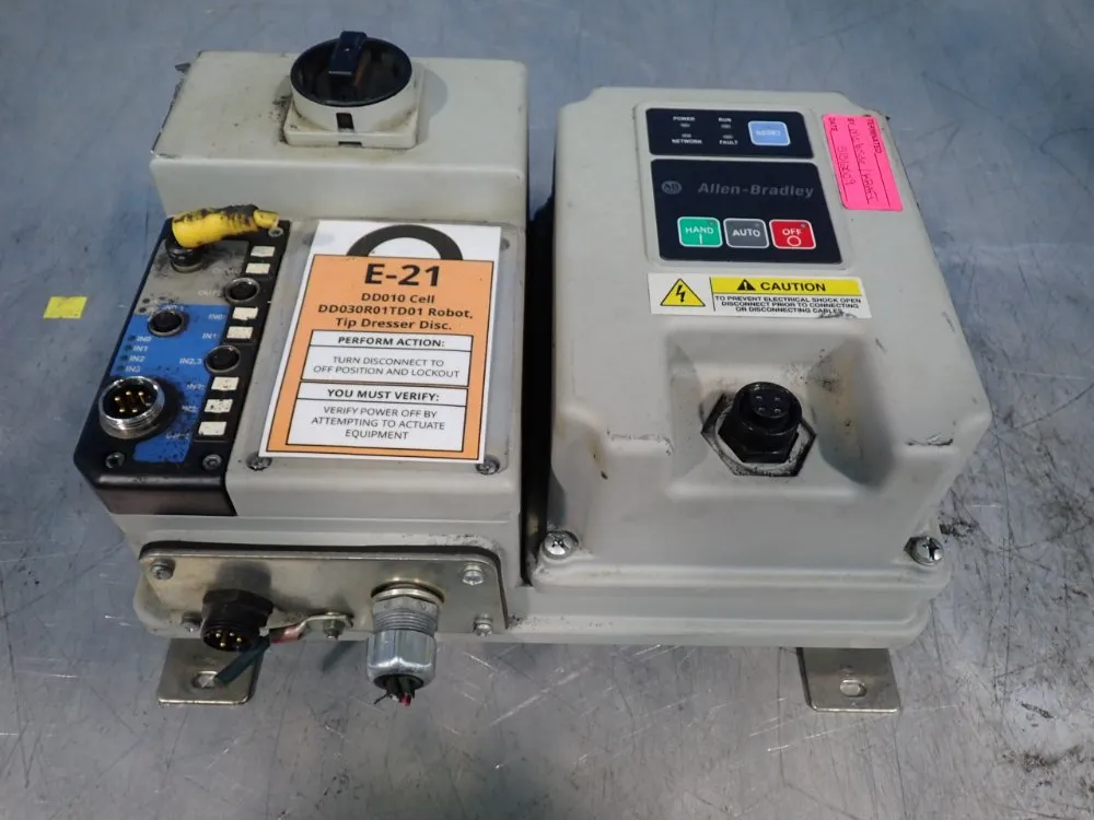 Allen-bradley 3 Hp Armorstart Distributed Motor Controller - 280d-f12z-10c-grw-3-p1