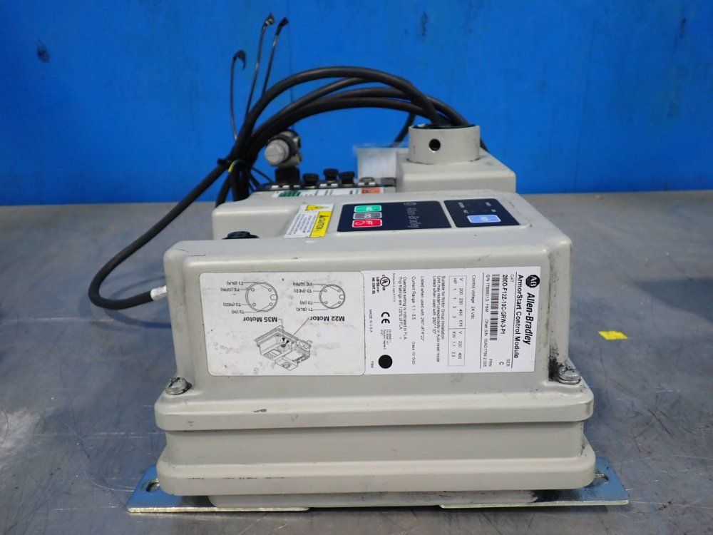 Allen-bradley 3 Hp Armorstart Distributed Motor Controller - 280d-f12z-10c-grw-3-p1