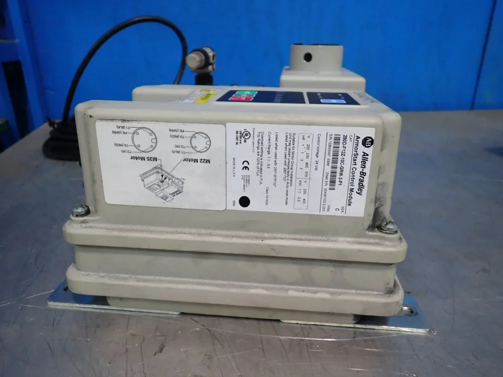 Allen-bradley 3 Hp Armorstart Distributed Motor Controller - 280d-f12z-10c-grw-3-p1