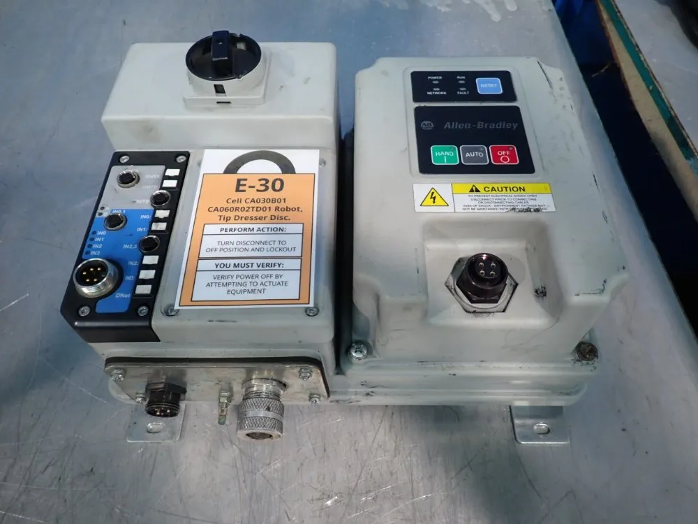 Allen-bradley 3 Hp Armorstart Distributed Motor Controller - 280d-f12z-10c-grw-3-p1