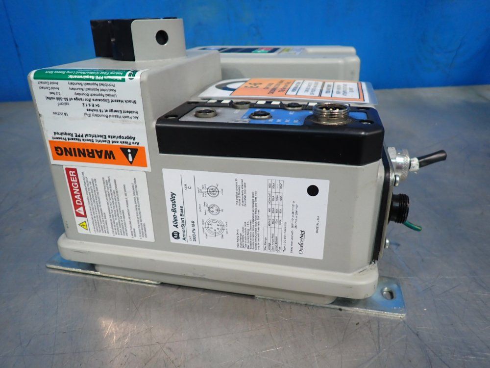Allen-bradley 3 Hp Armorstart Distributed Motor Controller - 280d-f12z-10c-grw-3-p1
