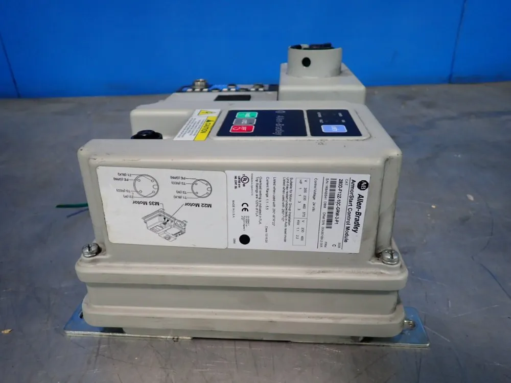 Allen-bradley 3 Hp Armorstart Distributed Motor Controller - 280d-f12z-10c-grw-3-p1