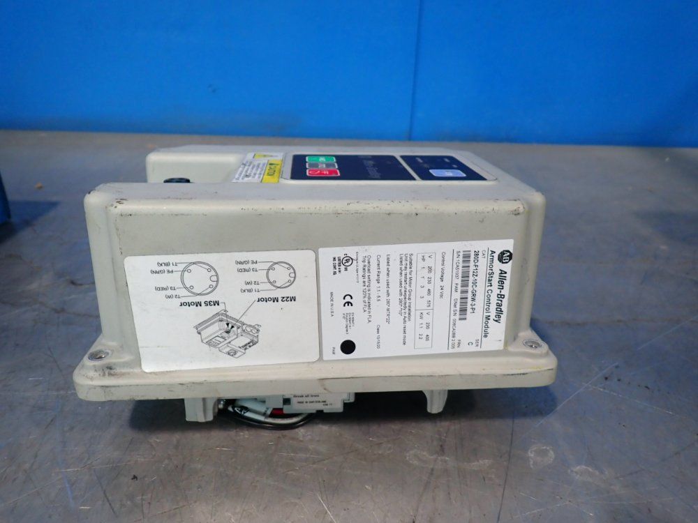 Allen-bradley 3 Hp Armorstart Control Module - 280d-f12z-10c-grw-3-p1
