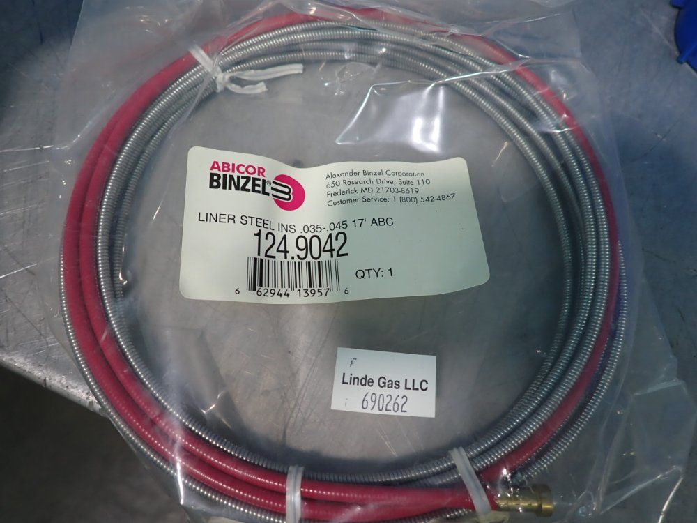 Abicor Binzel Control Lead, Gun Liner - 101.0118.1