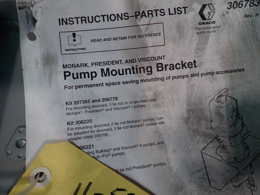 Clamp Hub, Pump Mounting Bracket, Pin Clamp