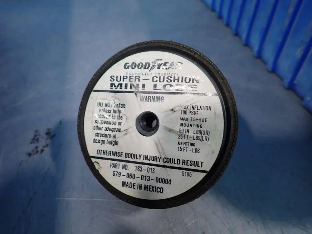 Goodyear 100 Psig Mini Lobe Air Spring - 1s3-013