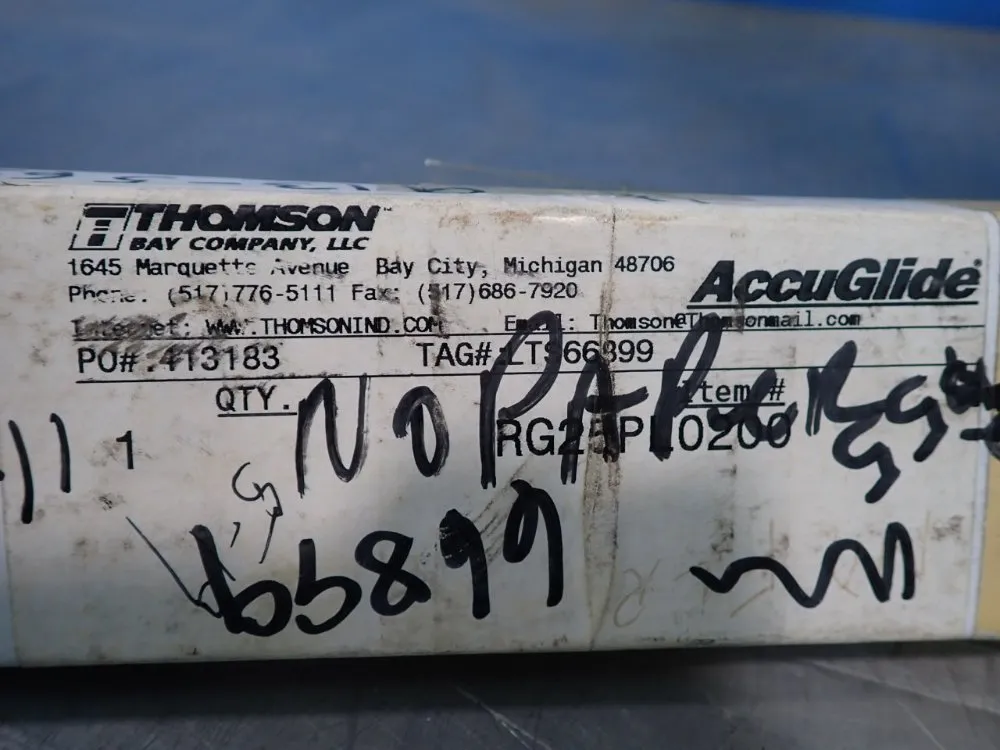 Thompson Guide Rail - Rg25pl0200