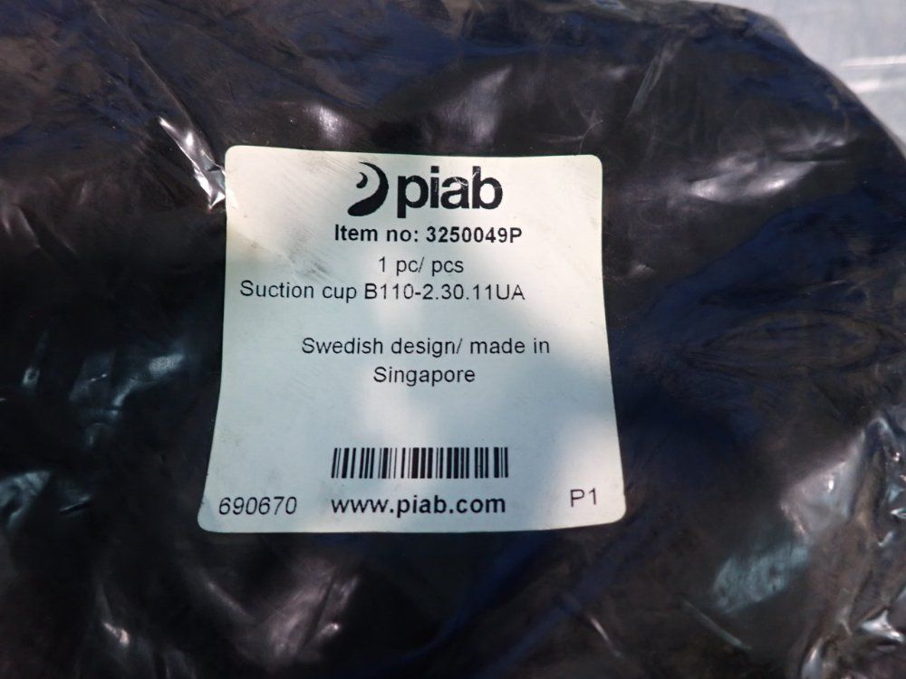 Piab Suction Cups - B110-2.30.11ua