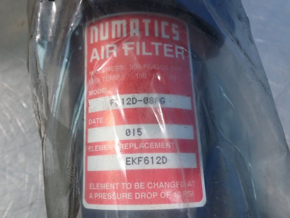 Numatics 300 Psig Air Filter - F612d-08ag