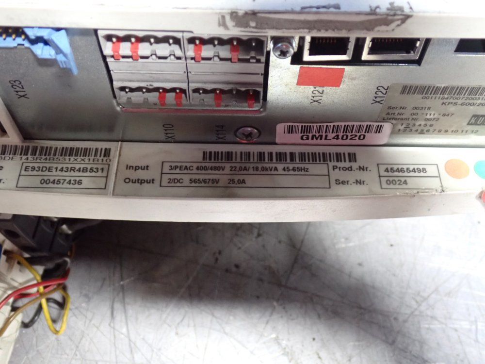 Kuka 18 Kva Power Supply Unit - Kps-600/200-rel