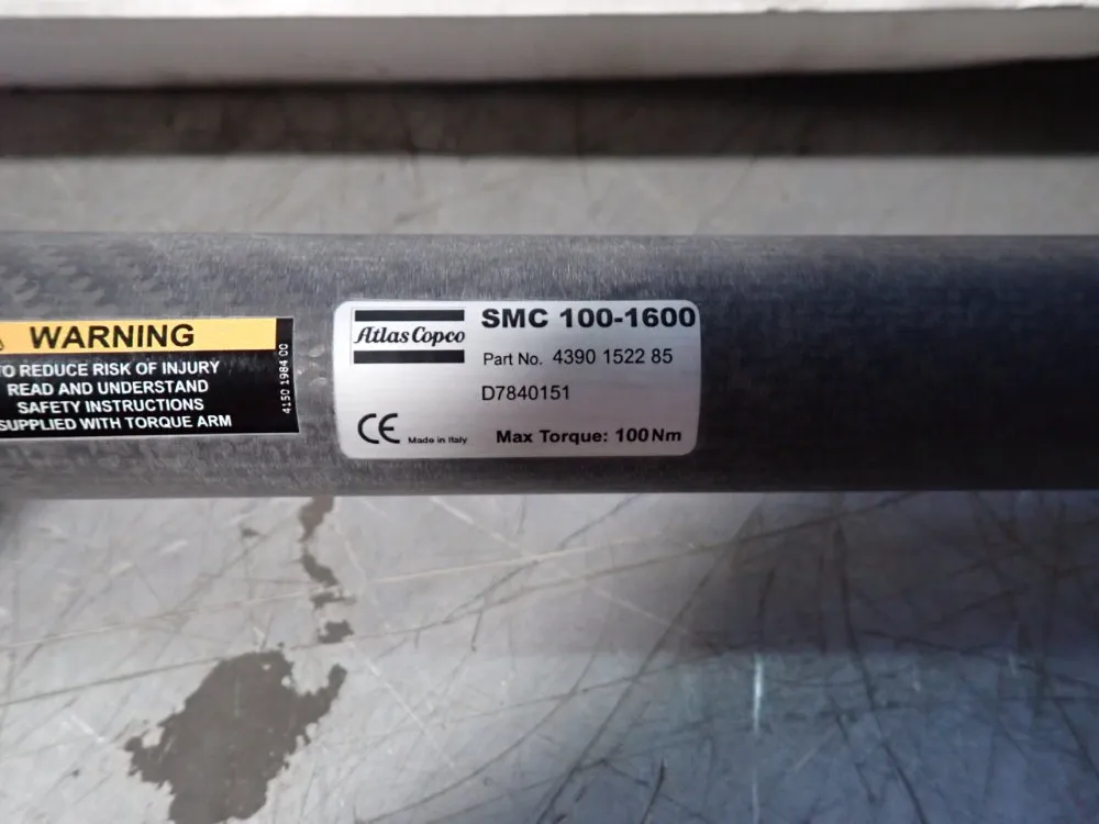 Atlas Copco 100 Nm Telescopic Torque Reaction Arm - Smc 100-1600