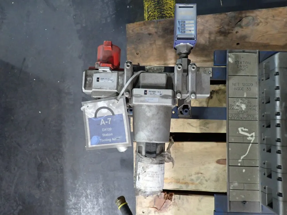 Smc Pneumatic Manifold Assembly