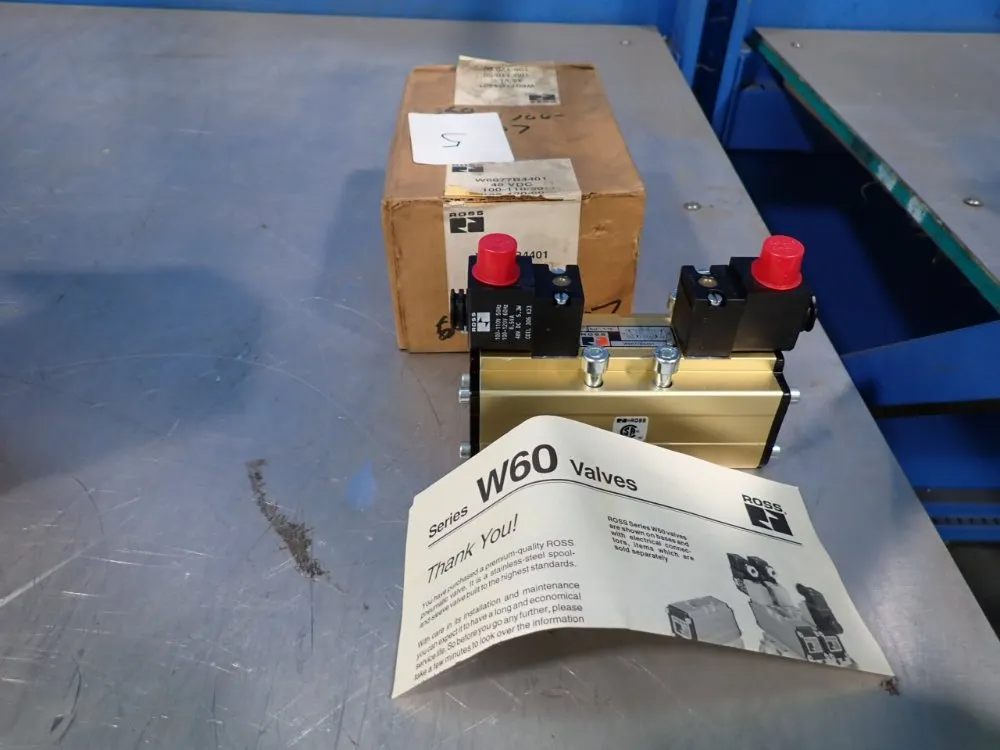 Ross 10 Bar Pneumatic Solenoid Valve - W6077b4401