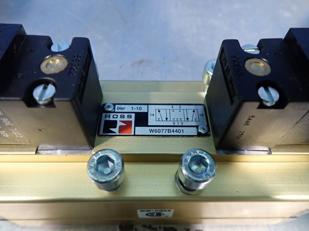 Ross 10 Bar Pneumatic Solenoid Valve - W6077b4401