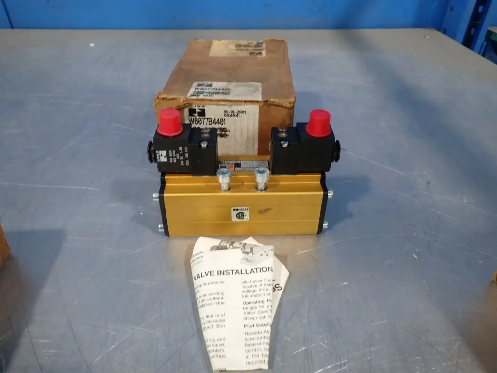 Ross 10 Bar Pneumatic Solenoid Valve - W6077b4401