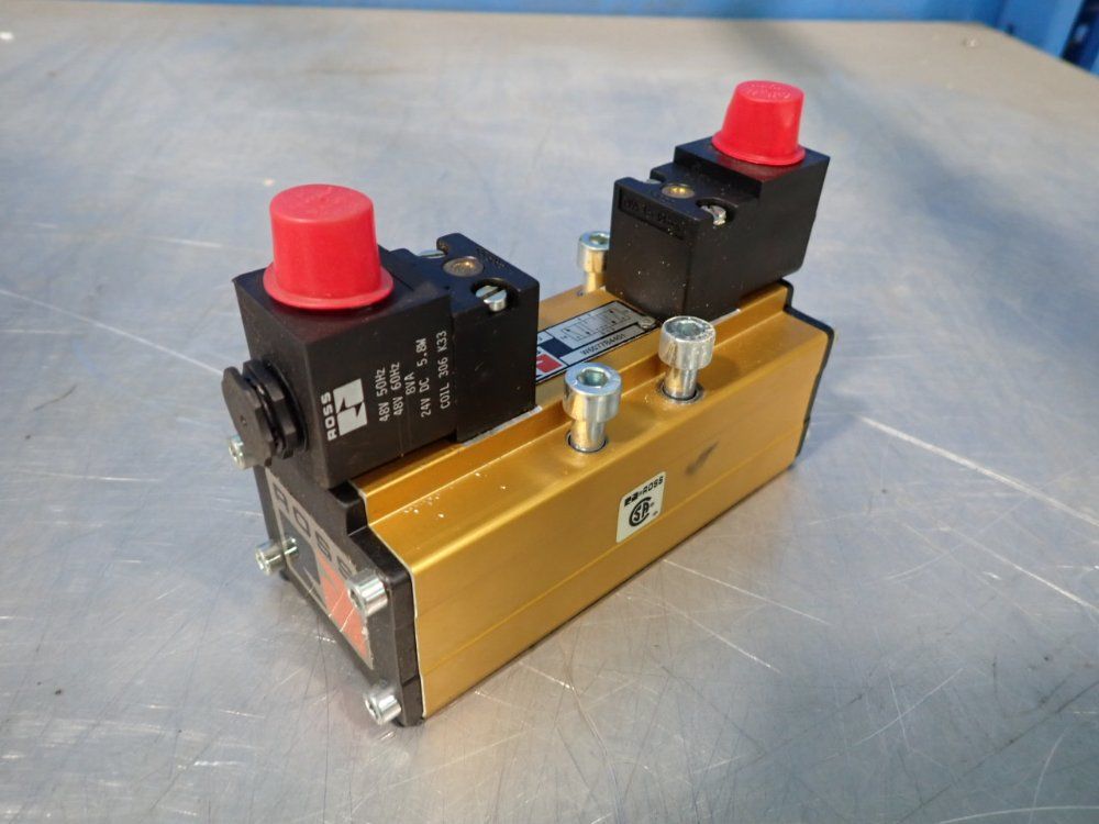 Ross 10 Bar Pneumatic Solenoid Valve - W6077b4401