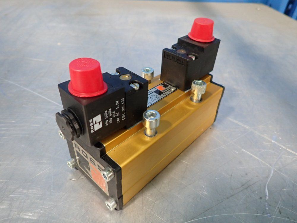 Ross 10 Bar Pneumatic Solenoid Valve - W6077b4401