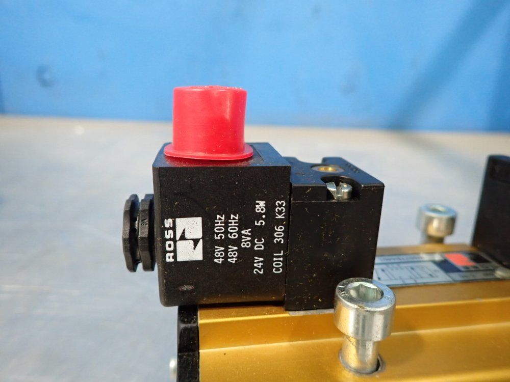 Ross 10 Bar Pneumatic Solenoid Valve - W6077b4401