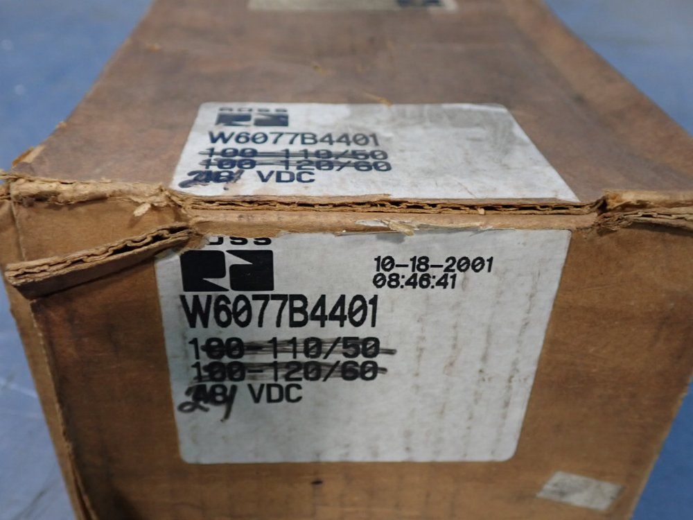 Ross 10 Bar Pneumatic Solenoid Valve - W6077b4401