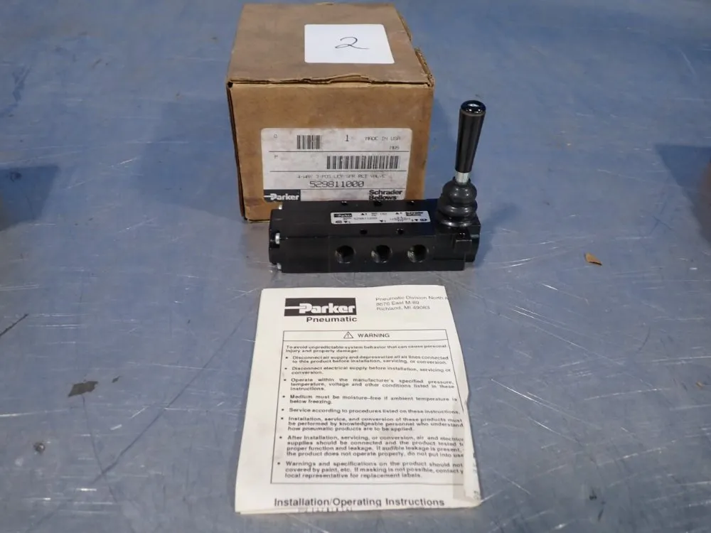 Parker 150 Psi Pneumatic Valve - 529811000