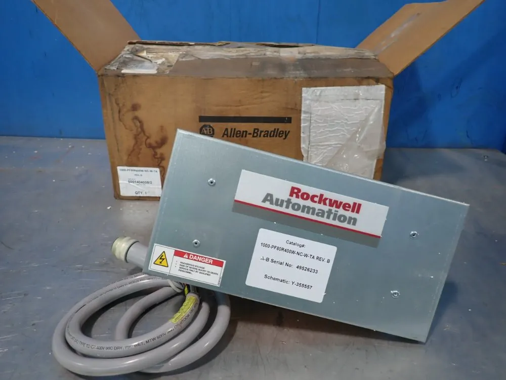 Rockewell Atuomation Brake Resistor - 1000-pf80r400w-nc-w-ta