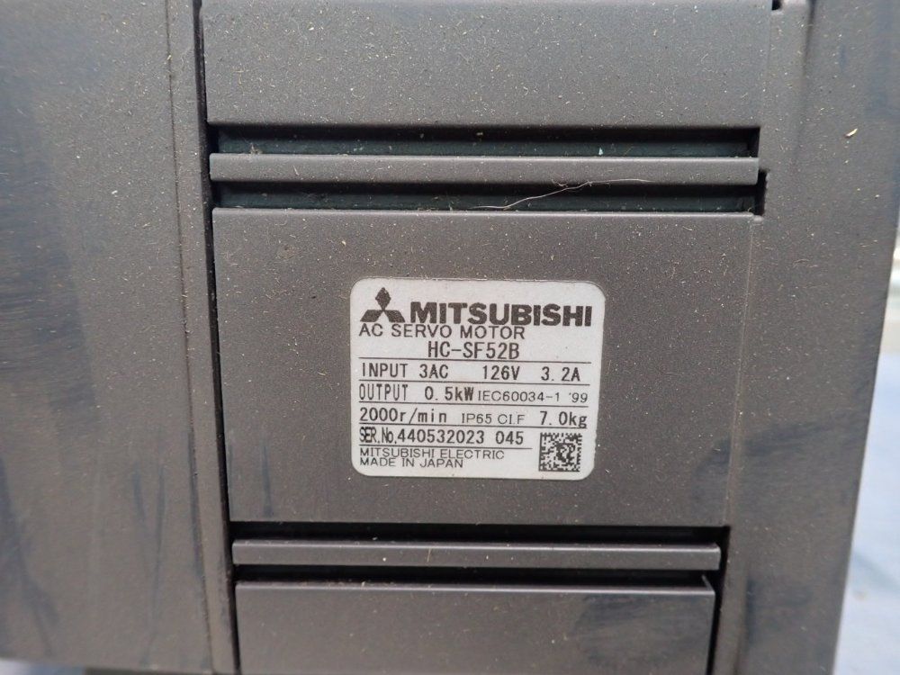 Mitsubishi Ac Servo Motor - Hc-sf52b