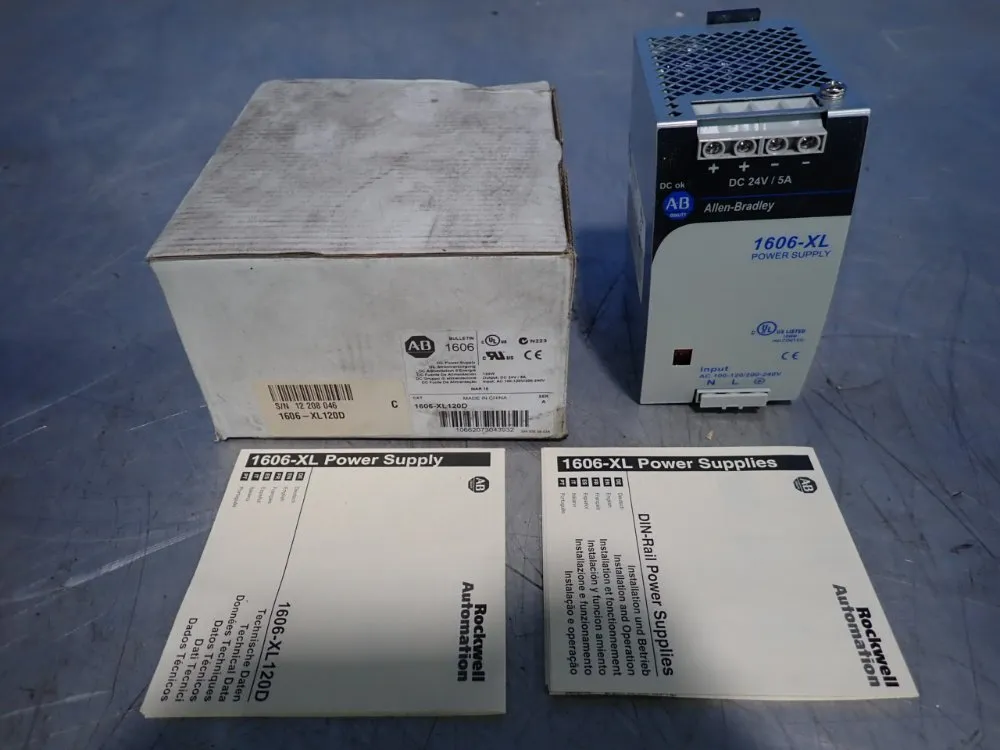 Allen Bradley Dc Power Supply - 1606-xl120d