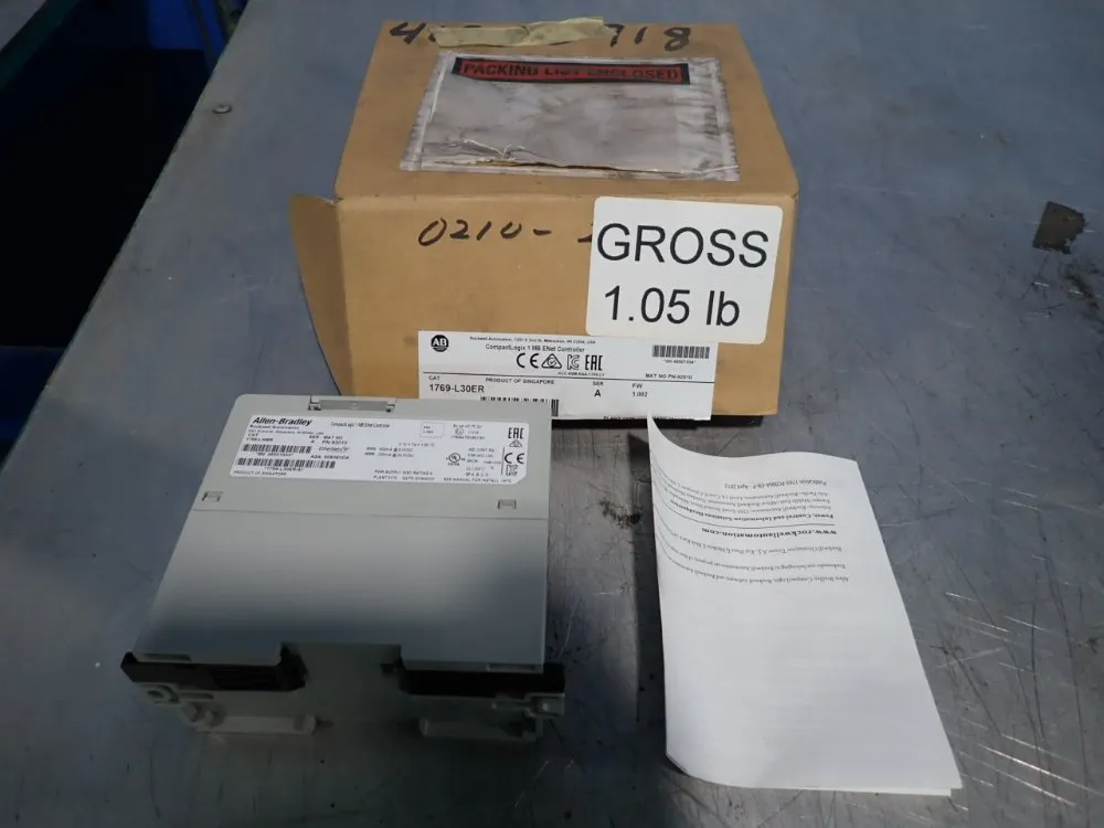 Allen Bradley Enet Controller - 1769-l30er