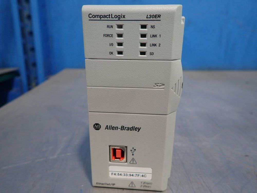 Allen Bradley Enet Controller - 1769-l30er
