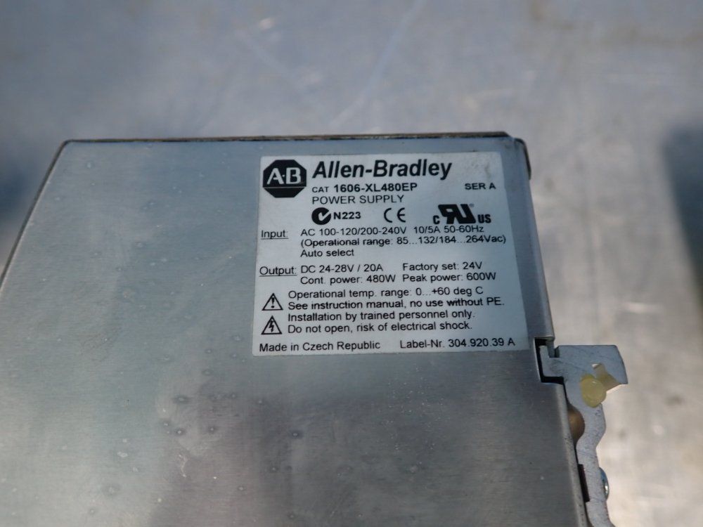 Allen Bradley Power Supply - 1606-xl480ep