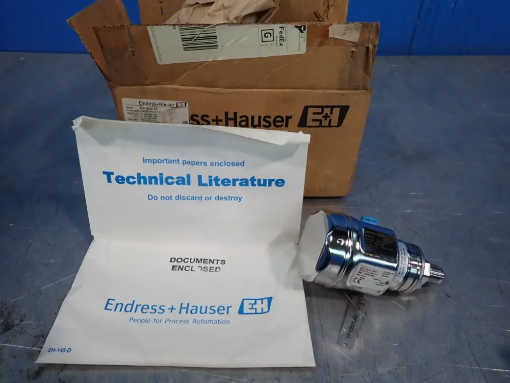 Endress+hauser 3.75 Psi Pressure Transmitter - Pmc51-ca22qa