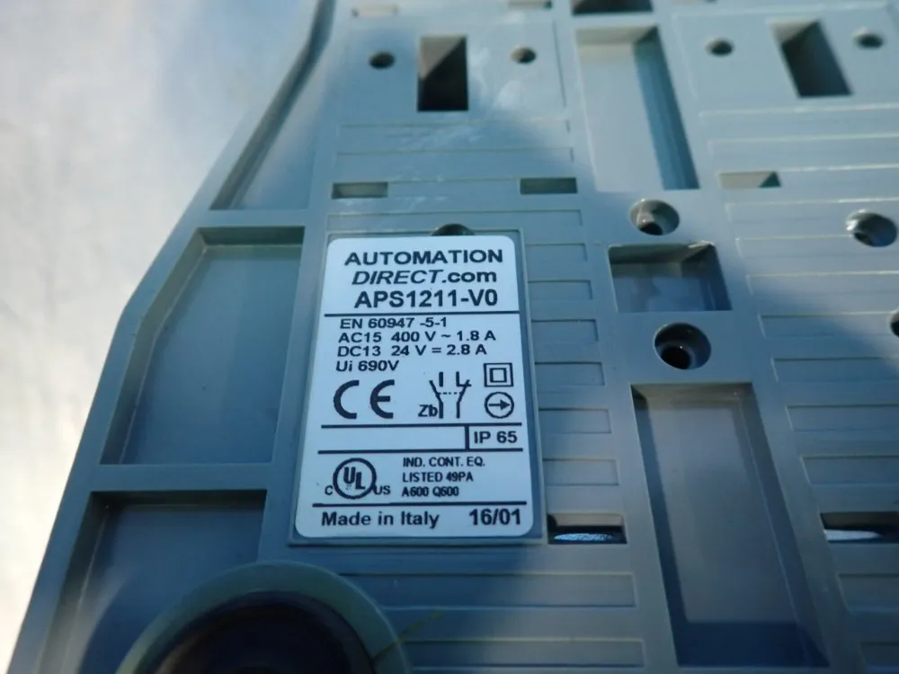 Automation Direct Foot Switch - Aps1211-v0