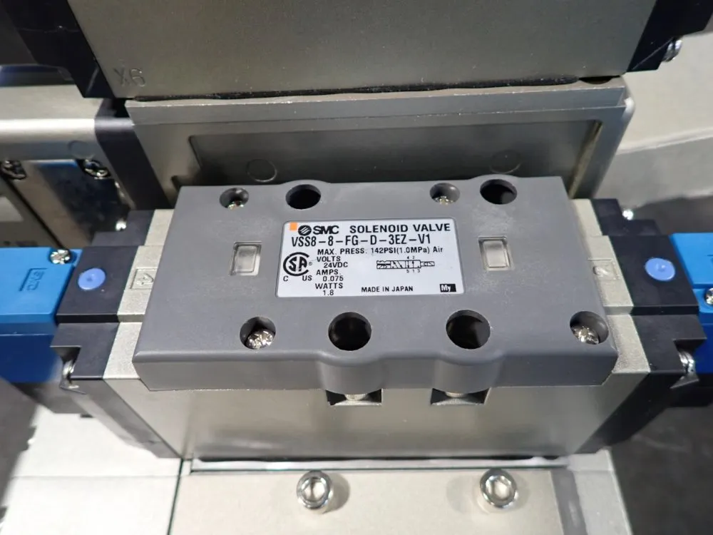 Smc Pneumatic Valve Assembly - Vvs8080-ep