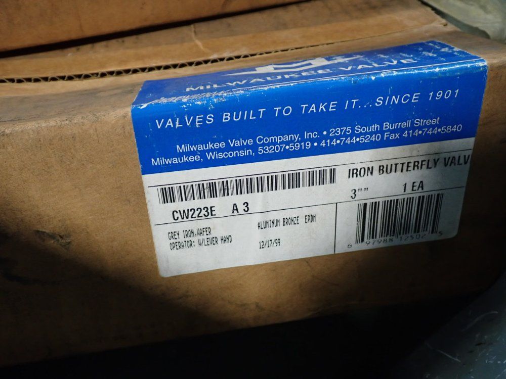 Nibco, Milwaukee Valves Butterfly Valves