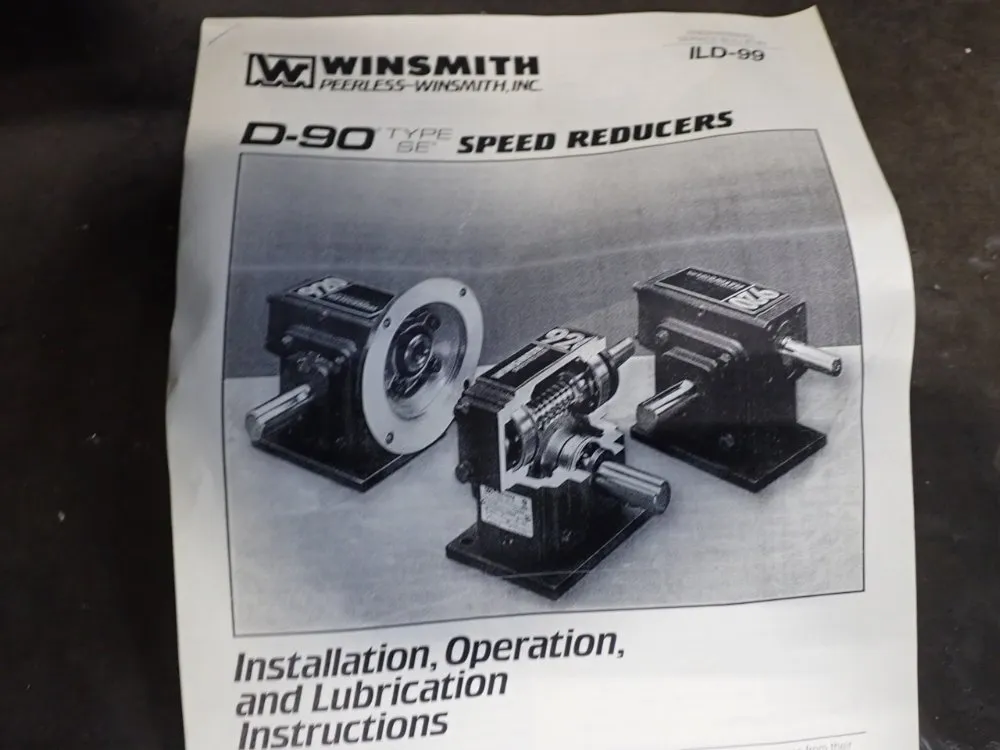 Winsmith Speed Reducer - 913mwts21000a8