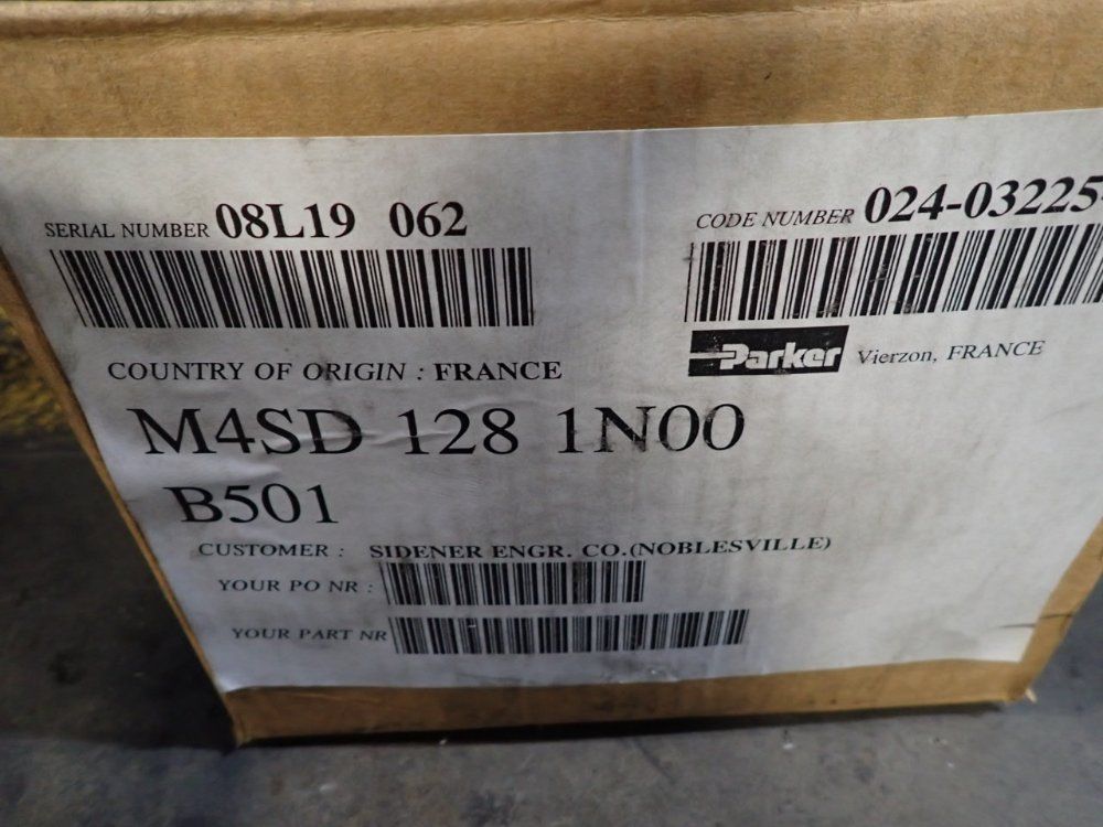 Denison Hydraulics Vane Motor - M4sd-128-1n00-b501
