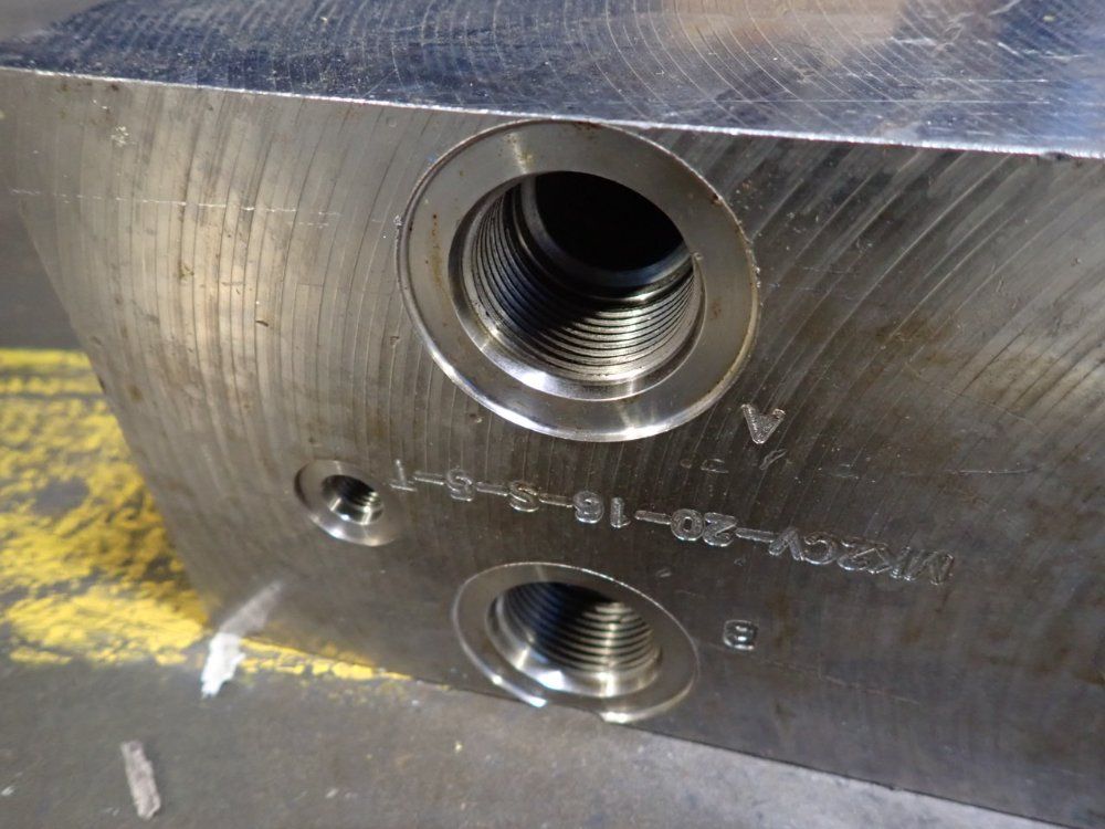 Hydraulic Manifold Block - Mk20v-20-16-5-5-t