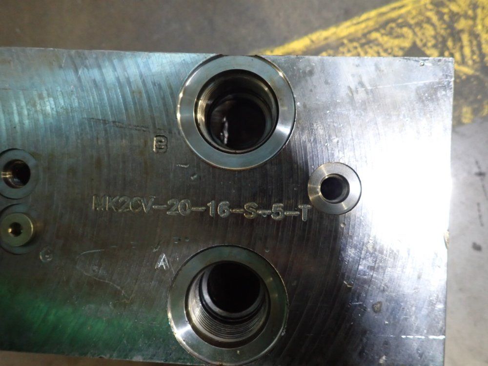Hydraulic Manifold Block - Mk20v-20-16-5-5-t