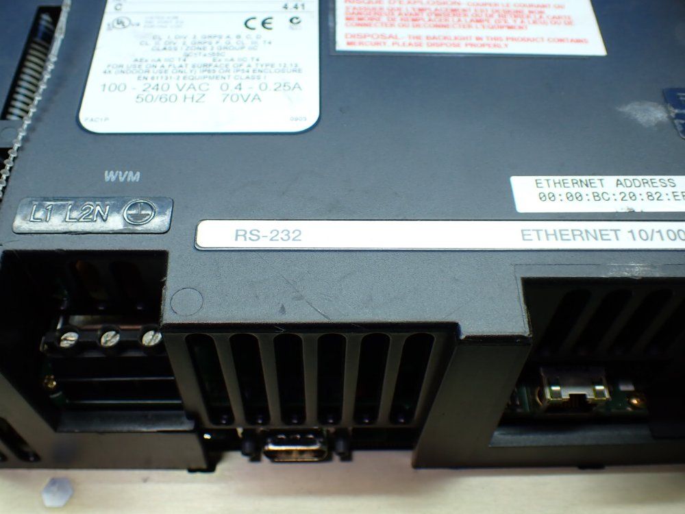 Allen-bradley Panelview 1000 Operator Panel - 2711-t10c20