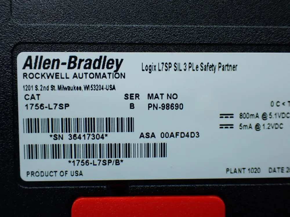 Allen-bradley 13 Slot Chassis W/processor And I/o Modules - 1756-a13
