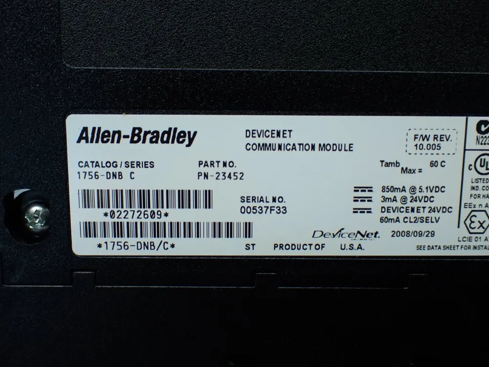 Allen-bradley 13 Slot Chassis W/processor And I/o Modules - 1756-a13