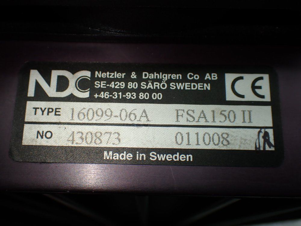 Ndc Fsa150 Servo Amplifier - 16099-06a