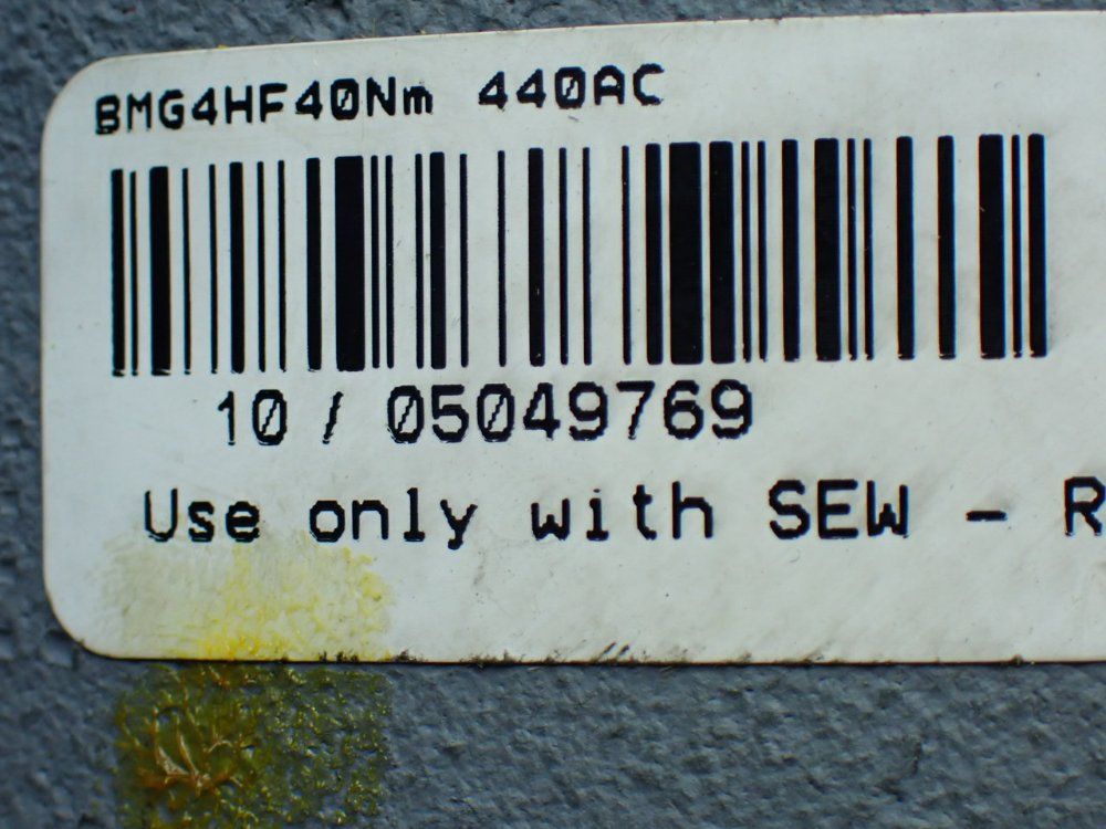 Sew Eurodrive Brake Assembly - Bmg4hf40