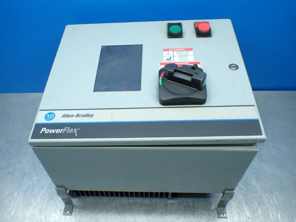 Allen-bradley Powerflex Enclosure W/22b-d4p0h204 Drive - 23b-d4p0d104nn-p6-s7