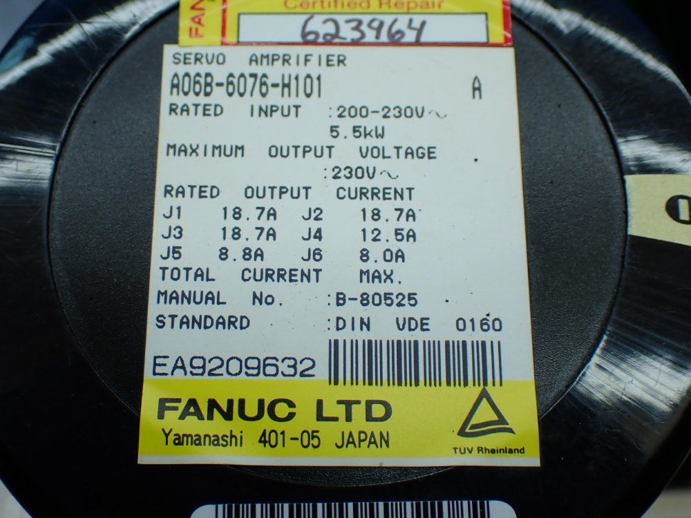 Fanuc Servo Drive - A06b-6076-h101