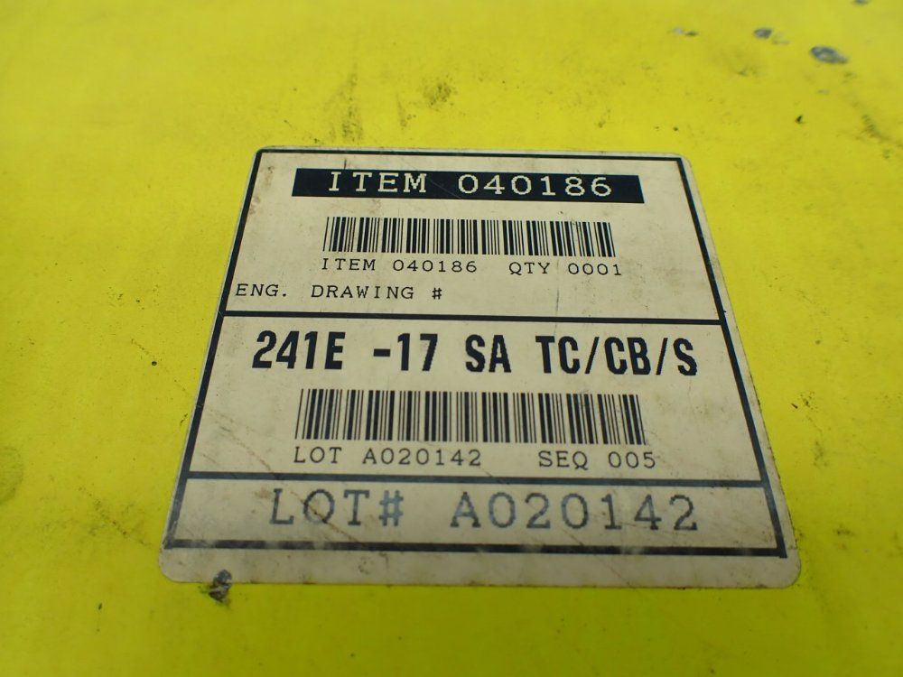Chesterton Double Balanced Cartridge Seal - 241e-17 Sa/ Tc/cb/s