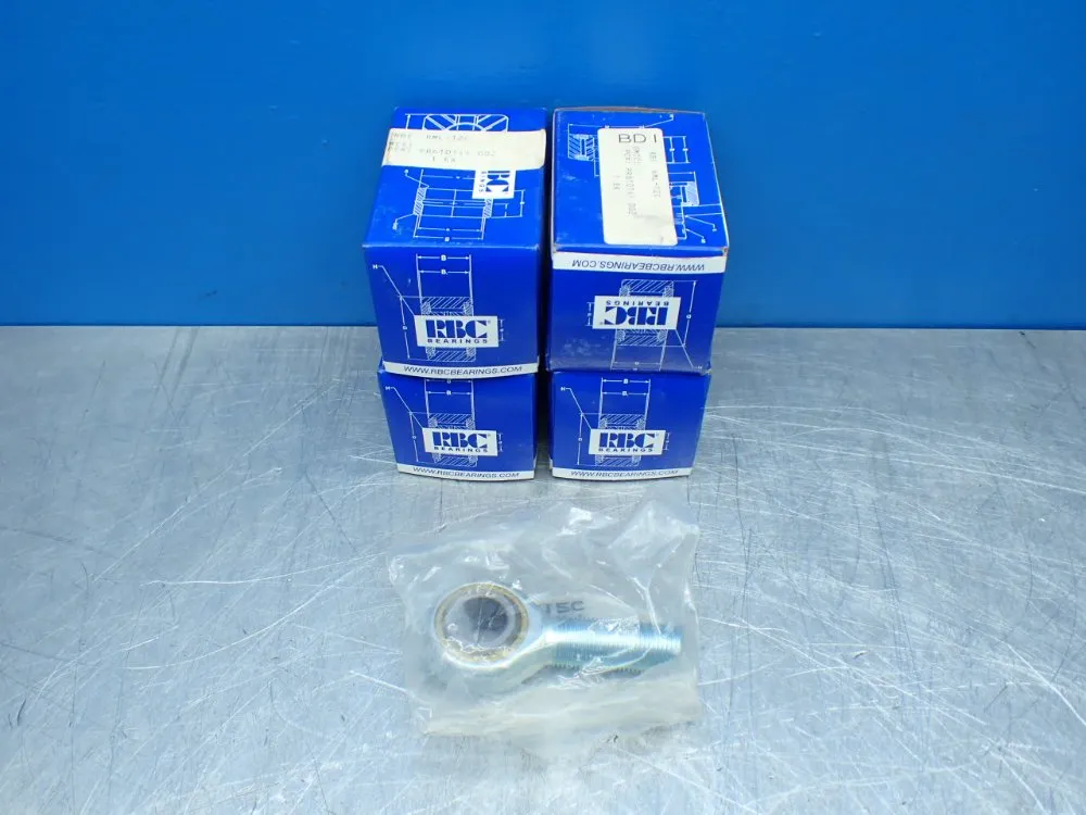 Rbc 0.7500 In, Shank Thread Size: 3/4-16 In 4 Male Threaded Left Hand Rod Ends - Hml-12c